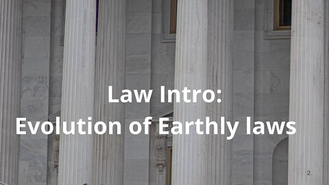 #86: Law and Freedom – Evolution of Earthly laws