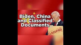 Biden's connections to China exposed, More classified Documents found from his time in the Senate.