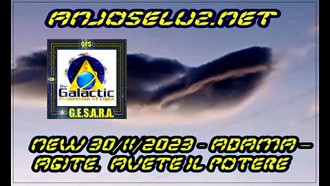 New 30-11-2023 - Adama – Agite. Avete il Potere.