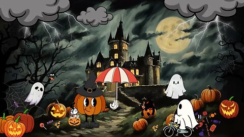 Halloween Lofi Mix 🎃 Chill Haunted Beats 👻 Trick or Treat! 🎃