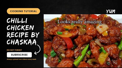 Restaurant Style Chilli Chicken with secret Tips_Dry Chilli Chicken Recipe by Chaskaa