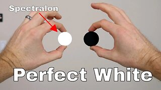 Spectralon-The World's Whitest White Reflects Over 99% of Visible Light vs Black 3.0!