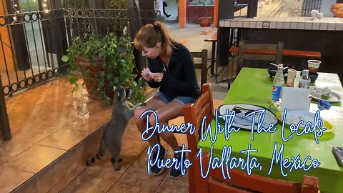 Feeding Raccoons at Los Mapaches Restaurant in Puerto Vallarta