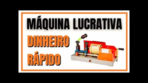 MÁQUINA COPIADORA DE CHAVES | COMO GANHAR DINHEIRO FAZENDO CHAVES