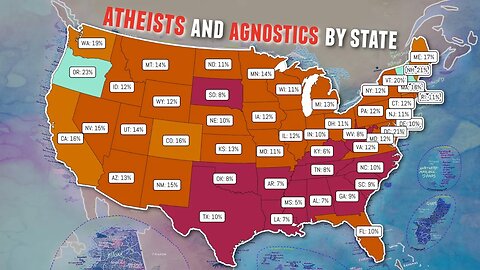 Maps and Graphs About Religion in America (That You Need to See)