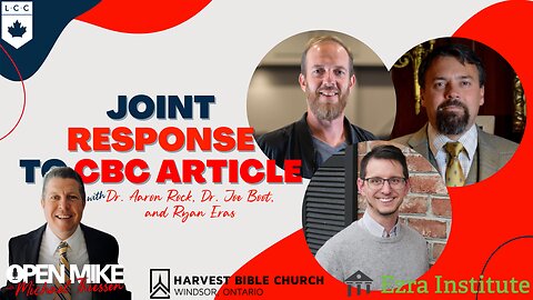 Joint Response to CBC Hit-Piece ft. Dr. Aaron Rock, Dr. Joseph Boot and Ryan Eras