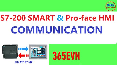 0050 - S7 200 smart plc and hmi pro face communication