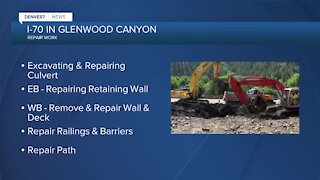 CDOT hires contractor to make repairs in Glenwood Canyon