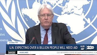 United Nations warns need for emergency aid is growing