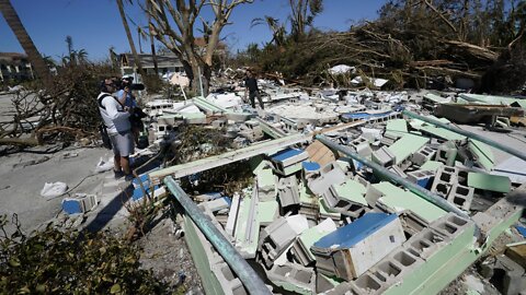 Sanibel Island, A Popular Tourist Destination, Devastated By Hurricane