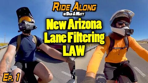 Arizona Lane Filtering is Now a LAW!? - Episode 1