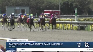 Del Mar Fairgrounds could become place to bet on pro, college sports