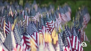 Veteran's flag display honors nation's heroes