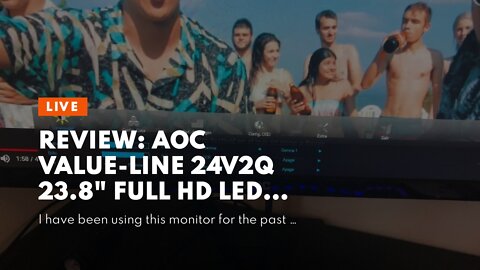 Review: AOC Value-line 24V2Q 23.8" Full HD LED Flat Black Computer Monitor