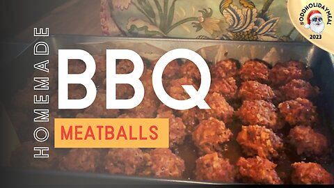 Family Favorite Barbeque Meatballs