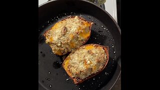 Mushroom Stuffed Acorn Squash - How to Make