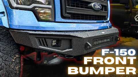 BEST Ford F-150 Front Bumper on the market! Install and review of the Hooke Road Steel Bumper.