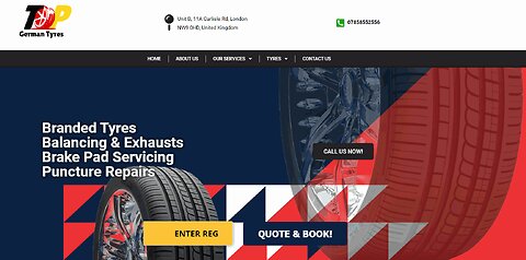 Top German Tyres - Branded Tyres Supplier | 07858552556