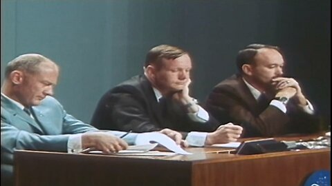FAKE Apollo 11 Moon Landing Hoax Conference: Armstrong Guilt: "Near the Earth!" (NTE)