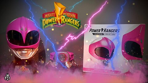 Power Rangers Lightning Collection Mighty Morphin Pink Helmet & Morpher (Unboxing)