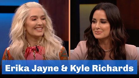 Erika Jayne & Kyle Richards Spill The Tea on 'RHOBH'! II STEVE HARVEY