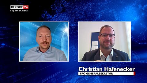 FPÖ Generalsekretär Christian Hafenecker über den klagewütigen grünen Präsidenten Van der Bellen