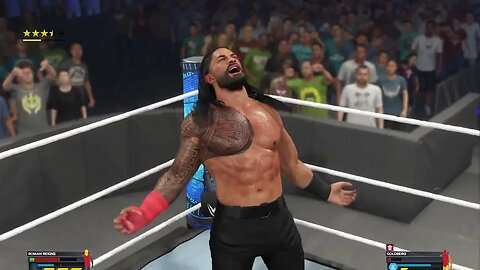 WWE Roman Reigns vs Goldberg
