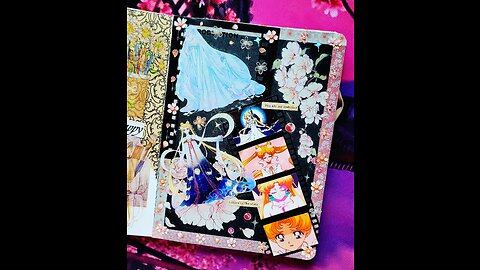 ASMR | SCRAPBOOKING | SAILOR MOON| TSUKINO USAGI