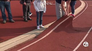 Crumbling field at L'Anse Creuse North high putting sports, safety in jeopardy