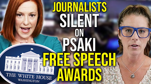 Journalists silent on Psaki "free speech" awards || Mike Rausch