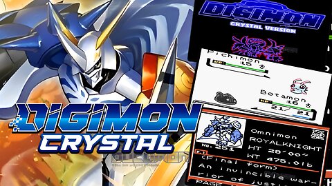 Digimon Crystal - GBC ROM Hack has 251 Digimon, Digidex, PSS System, Running Shoes and more.