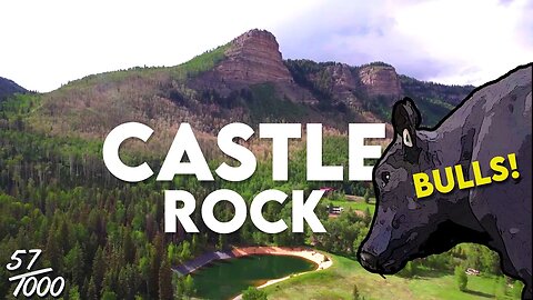 Hiking with ANGRY BULLS! Castle Rock | Colorado | SUMMIT FEVER | 57/1000 (Sony A7siii | DJI Air 2s)