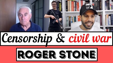 Roger Stone on Censorship, Civil War, and Kyle Rittenhouse