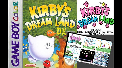 Kirby's Dream Land DX: First Playthrough