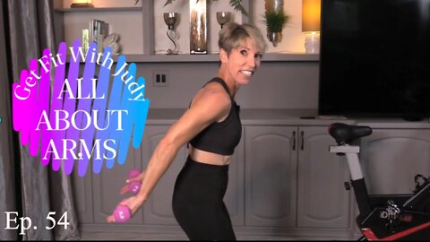 GET FIT WITH JUDY | Arm Exercises Light Weights Used At Home