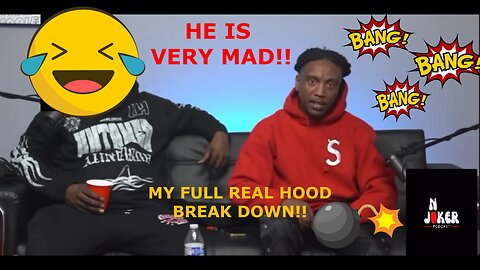 BRICC BABY...REACTION TO HIS CRASH OUT ON "NO JUMPER"....A REAL BREAKDOWN...