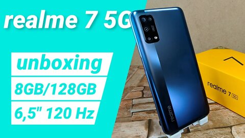 realme 7 5G chega ao Brasil, confira unboxing e primeiras impressões