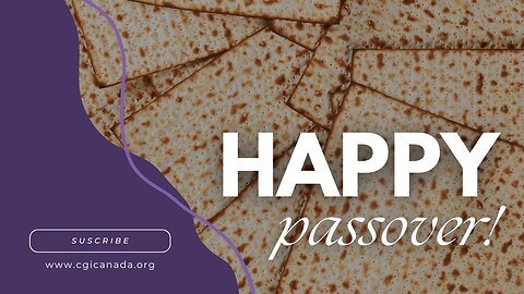 Happy Passover!