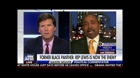 Tucker Carlson Interviews Former Black Panther Mason Weaver SLAMS John Lewis