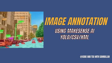 Image data annotation using Makesense.ai | Object Detection | Segmentation