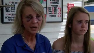 Mother, daughter say cold chicken led to attack at restaurant