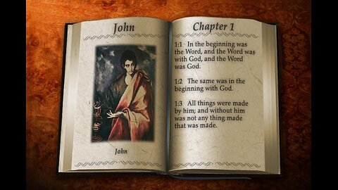 The Holy Bible * KJV * 43 John * Read By Alexander Scourby