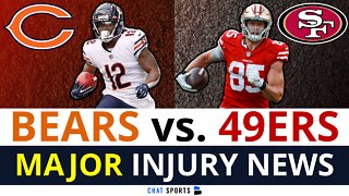 MAJOR Bears Injury News Ft. Velus Jones, Lucas Patrick & Dominique Robinson