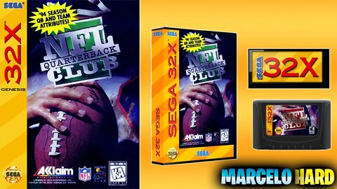 NFL Quarterback Club - Sega 32x (Demo 1 Minute)