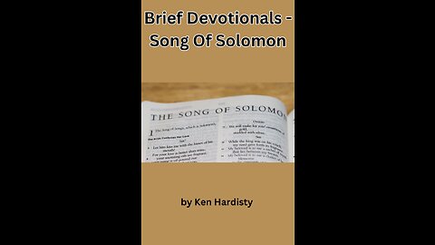 Song of Solomon 3:1 4 , by Ken Hardisty