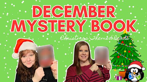 December Mystery Book Reading Vlog - Christmas Edition