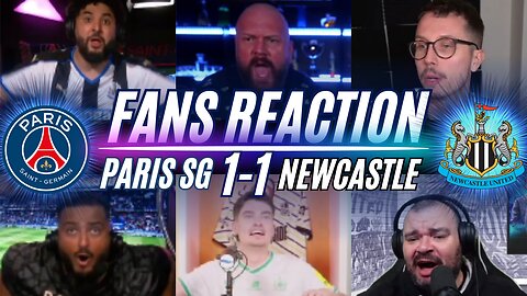 PSG FANS REACTION TO PSG 1-1 NEWCASTLE | CHAMPIONS LEAGUE