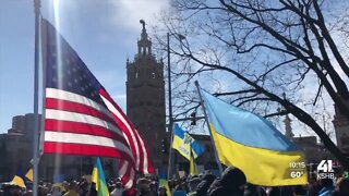 Support for Ukraine felt at 'All Nations Flag Company' in Kansas City