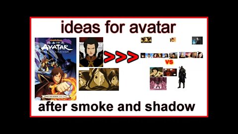 ideas for avatar the last air bender comic
