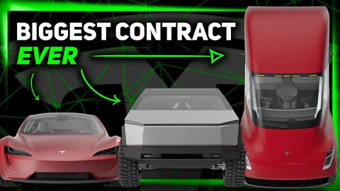 Tesla Signs Biggest Contract Ever / New Giga Canada Evidence / EV Tax Credits Pass ⚡️